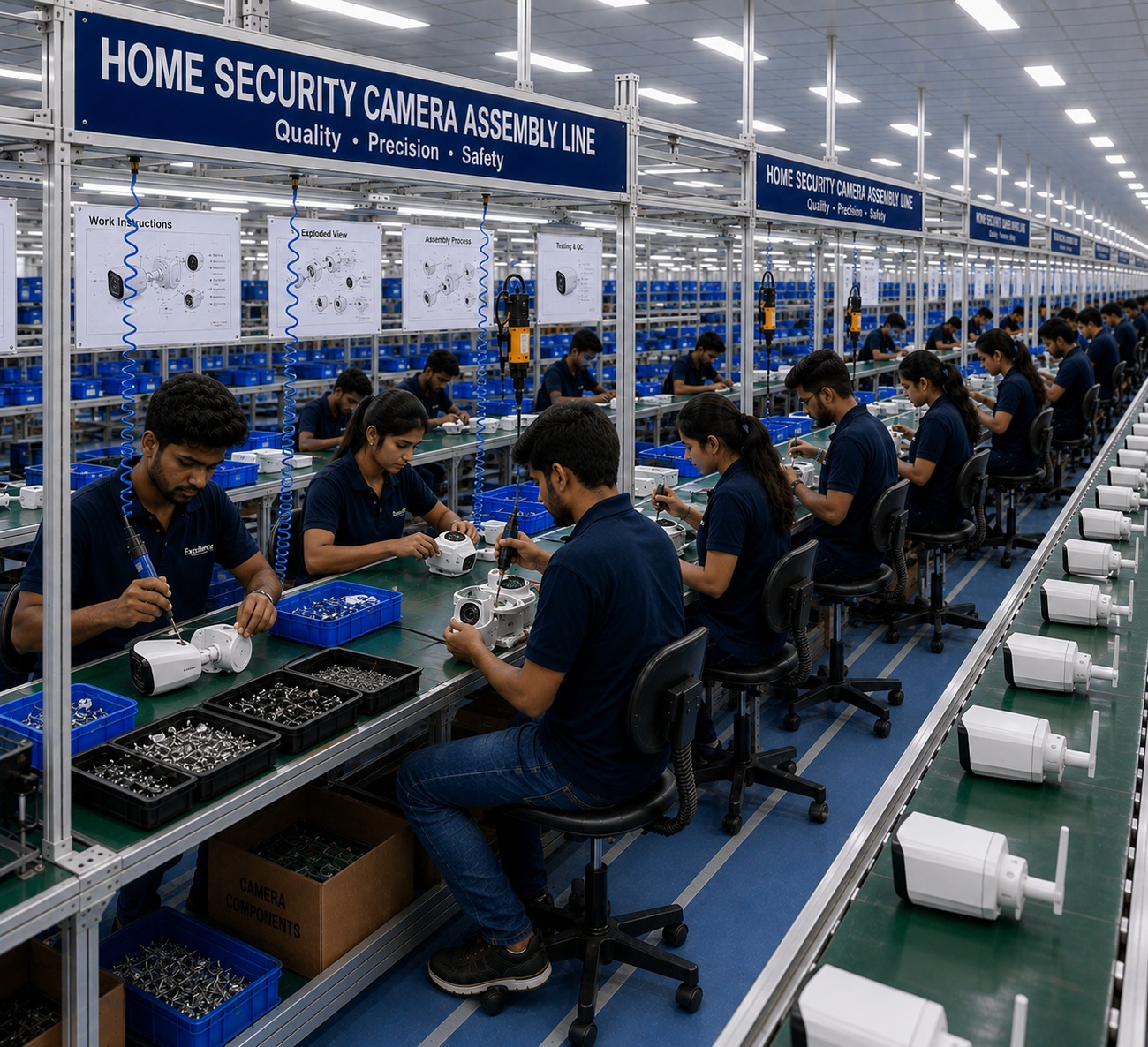 Home Security Camera Assembling Service